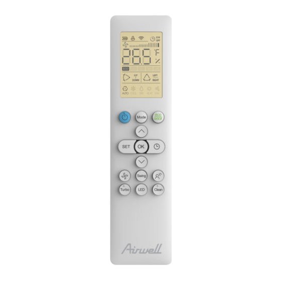 Airwell RC18 Klima Kumandası