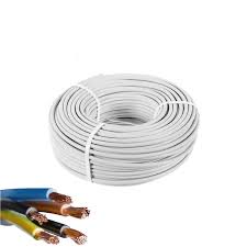 Telka Elektrik Kablosu Beyaz 100 Metre 5x1.5mm2