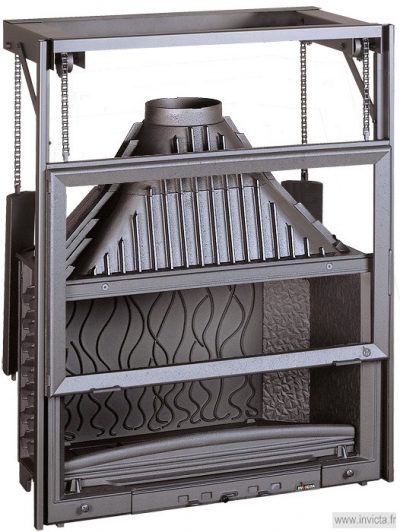 Invicta Hearth 900 Lifting Asansörlü Şömine 18KW 689044
