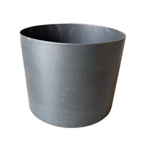 250 Düz Başlangıç Borusu Mat Siyah 12cm Çap 250 Tuy Noir