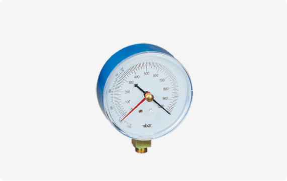 Mekanik Vakum Ölçer Saat mbar CF4029