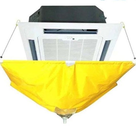Kaset Tipi Klima Temizleme Brandası Sarı 120x120cm Q536