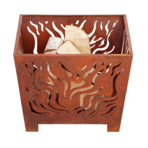 Kare Corten Odunluk WS03