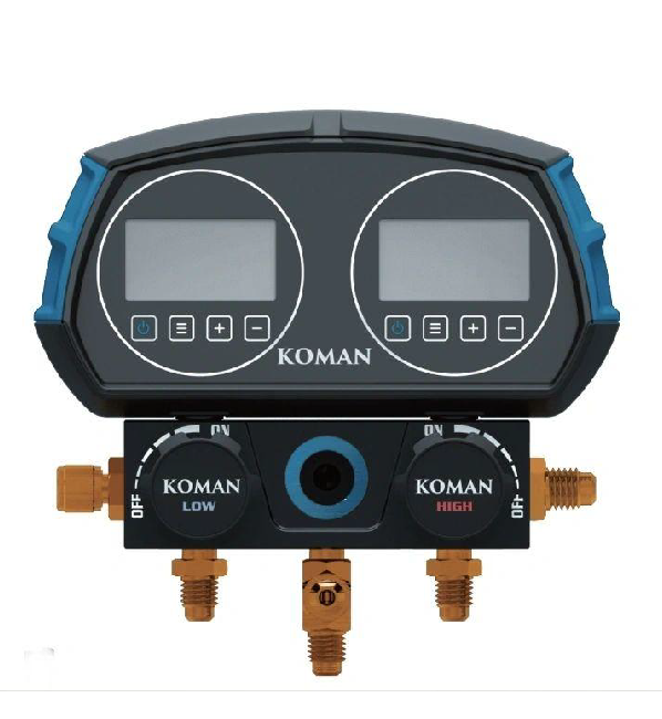 Koman Manifold Dijital Seti 2 Valfli GS-B268D
