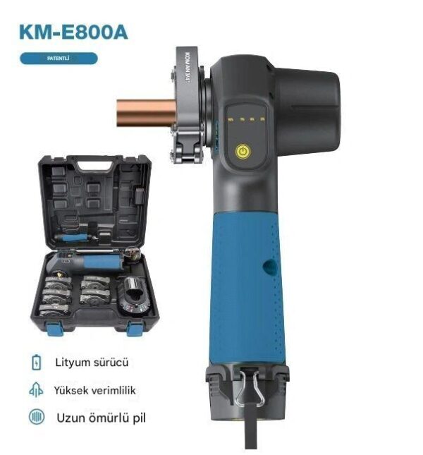 Koman Lityum Bataryalı Şarjlı Havşa Aleti KM-E800A