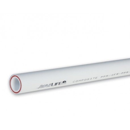 PPRC PN20 Plastik Kompozit Boru 50x6.90mm 4 Metre