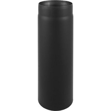 150 Düz Boru Siyah 500 Yarım Metre 50cm Color 30001044