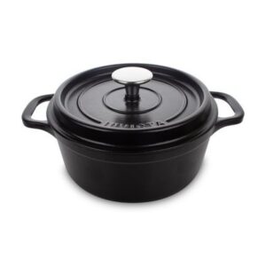 Invicta Casseroles Döküm Tencere Mat Siyah 26cm 402261