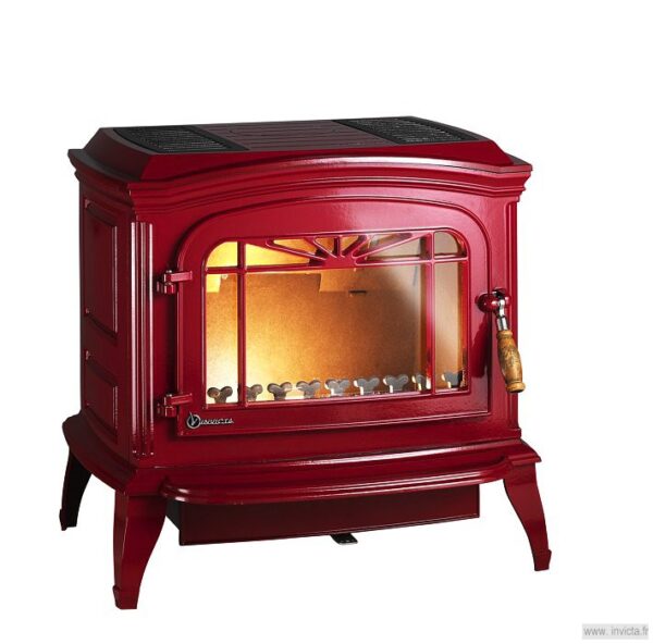 Invicta Bradford Kırmızı Döküm Soba 917347