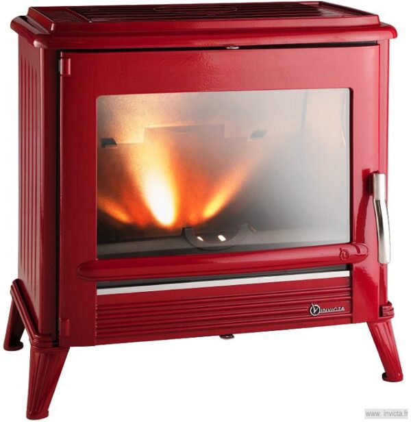 Invicta Modena Kırmızı Döküm Soba P917547