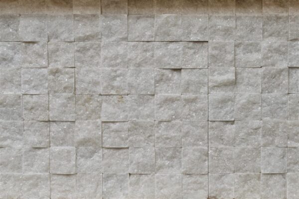 Doğal Duvar Taşı Crystal White Split Marble Panel