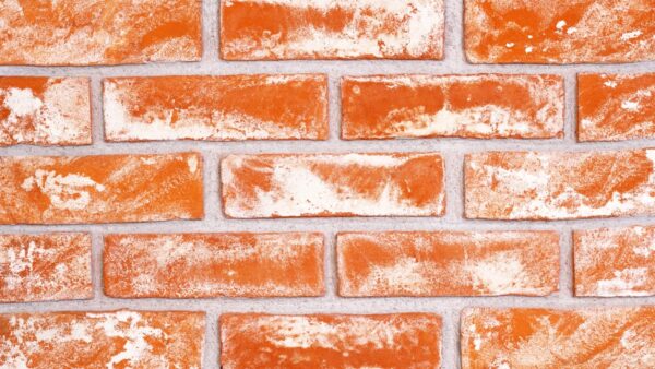 El Yapımı Kaplama Tuğla 308-White Orange