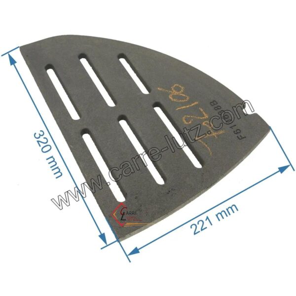 Invicta Grille Foyer Gauche Pharos Sol Alt Plaka