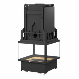 4 Tarafı Camlı Asılabilir Şömine 4FS800TECASF