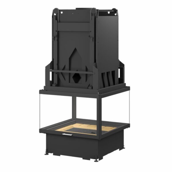 4 Tarafı Camlı Asılabilir Şömine 4FS800TECASF
