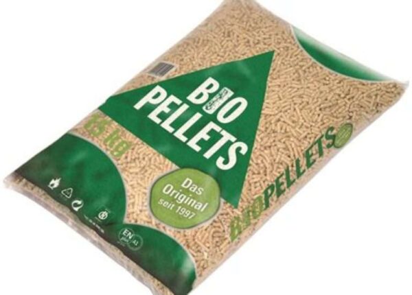 Bio Pelet Doğal Yakıt Odunu 15KG