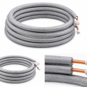 Ottocool Maxi Çiftli Bakır Boru 1/4+5/8 x 1mm 50 Metre