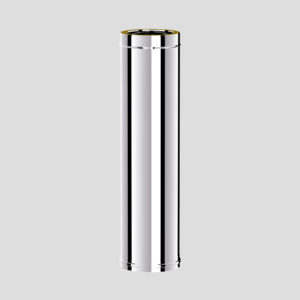 100/150 Yalıtımlı Düz Boru Çelik 100cm Poujoulat 34100405