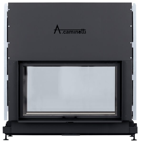A. Caminetti Flat W 120x60 Çift Taraflı Büyük Şömine 308