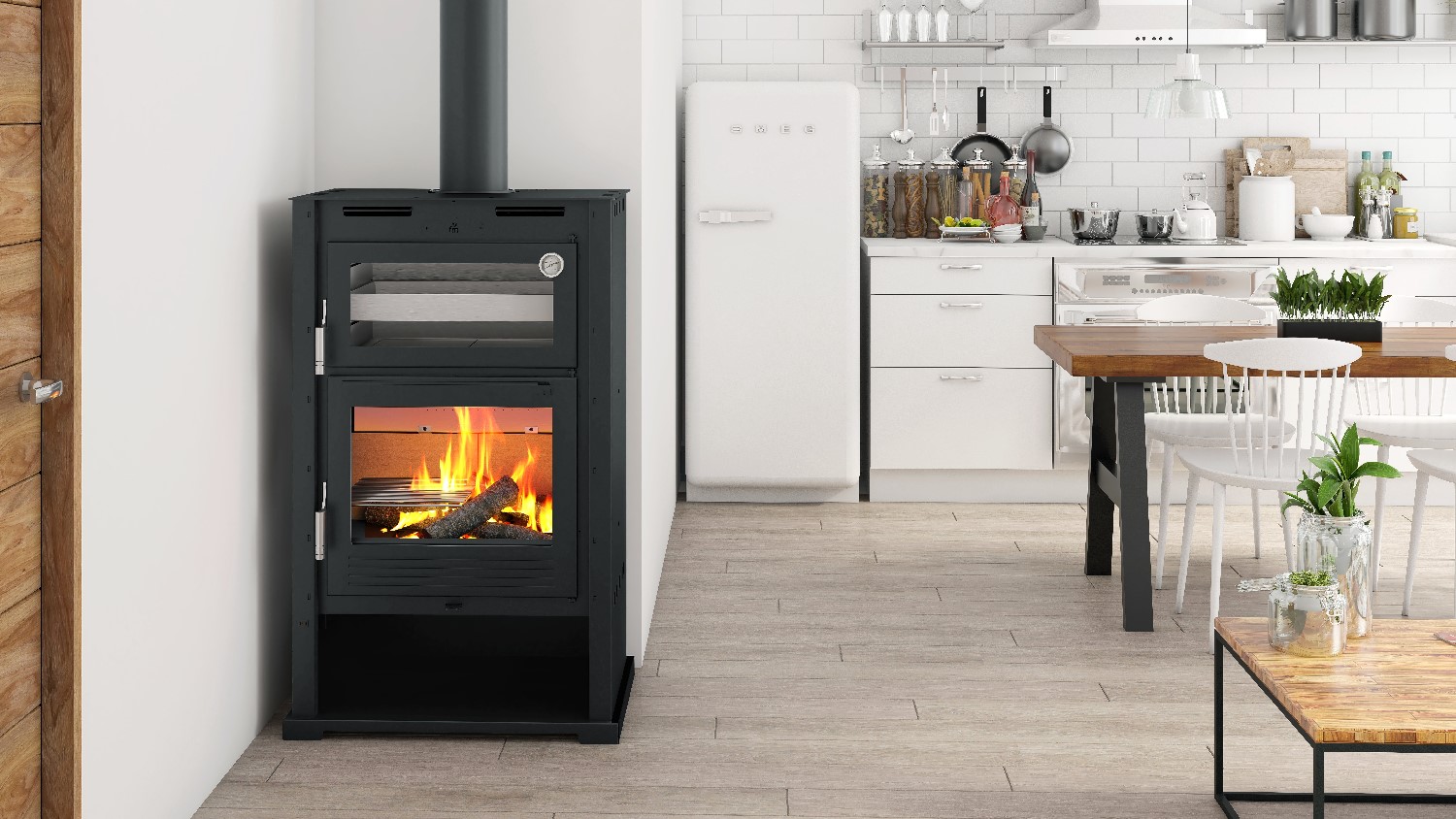 FM Fırınlı Döküm Soba M-107 C - Görsel 3