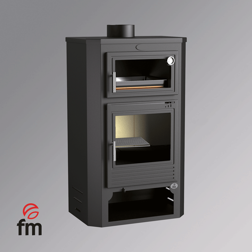 FM Fırınlı Döküm Soba M-104 - Görsel 2